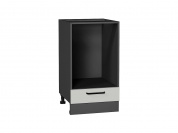 Шкаф нижний под духовку Нео 816*450*476 Grey Silk / Graphite