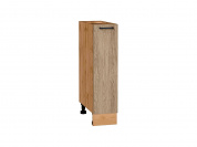 Шкаф нижний с 1-ой дверцей Флэт 816*200*478 Natural Casella Oak 2S / Дуб Вотан