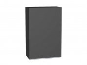 Шкаф верхний с 1-ой дверцей Фьюжн 920*600*320 Stormy Silk / Graphite