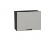 Шкаф верхний горизонтальный Флэт 458*600*318 Light Grey In 2S / Graphite