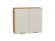 Шкаф верхний с 2-мя дверцами Флэт 716*800*318 Cashmere In 2S / Дуб Вотан