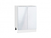 Шкаф нижний с 2-мя дверцами Фьюжн 816*600*480 Angel / Белый