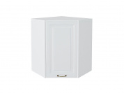 Шкаф верхний угловой Ницца 716*600*600 Белый / Белый