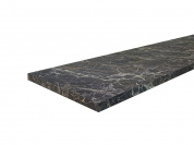 Столешница Hard-38 кромка с 4-х сторон Прямая 38*3000*600 Мрамор черный