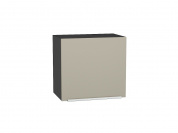 Шкаф верхний горизонтальный Фьюжн 458*500*318 Silky Grey / Graphite