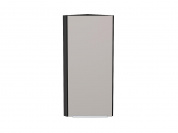 Шкаф верхний торцевой Фьюжн 920*300*306 Clay Silk / Graphite