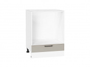 Шкаф нижний под духовку Барселона 816*600*484 Кашемир / Белый