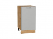 Шкаф нижний с 1-ой дверцей Фрейм 816*450*484 Grey Silk / Дуб Вотан