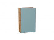 Шкаф верхний с 1-ой дверцей Флэт 716*450*318 Grey-green In 2S / Дуб Вотан
