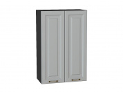 Шкаф верхний с 2-мя дверцами Ницца 920*600*318 Графит / Graphite