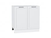 Шкаф нижний с 2-мя дверцами Барселона 816*800*484 Белый / Белый