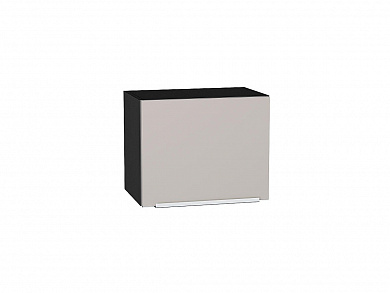 Шкаф верхний горизонтальный Фьюжн 358*450*320 Clay Silk / Graphite