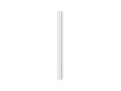 Комплект планок Дублин для углового шкафа Ф-99Н 920*105*16 Special White