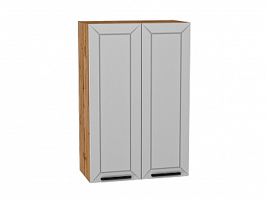 Шкаф верхний с 2-мя дверцами Глетчер 920*600*318 Гейнсборо Силк / Дуб Вотан