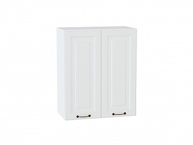 Шкаф верхний с 2-мя дверцами Ницца 716*600*318 Белый / Белый