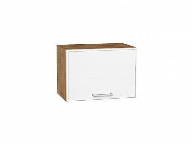 Шкаф верхний горизонтальный Квадро 358*500*321 Белый / Дуб Вотан