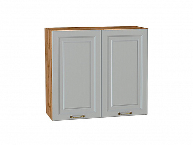 Шкаф верхний с 2-мя дверцами Ницца 716*800*318 Графит / Дуб Вотан
