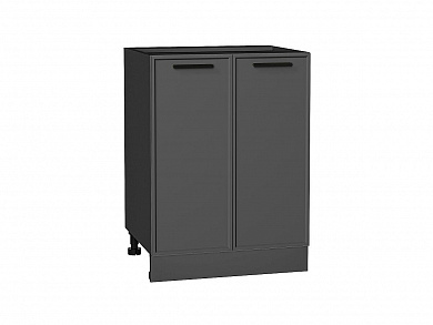 Шкаф нижний с 2-мя дверцами Фрейм 816*600*484 Stormy Silk / Graphite