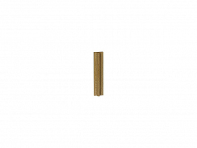 Комплект планок Евро для углового шкафа Ф-65 358*76*16 Дуб песочный