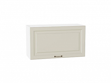 Шкаф верхний горизонтальный Ницца 458*800*318 Агат / Белый