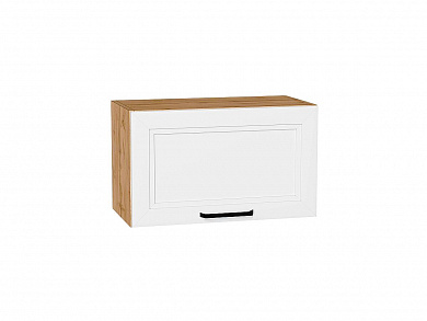 Шкаф верхний горизонтальный Нео 358*600*320 White Silk / Дуб Вотан