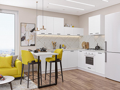 Фрейм-03 2140*2200/2000*600 White Silk