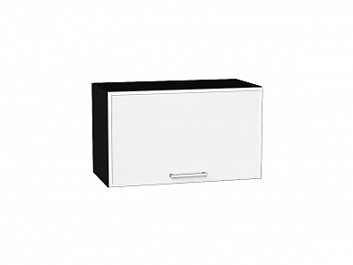 Шкаф верхний горизонтальный Квадро 358*600*321 Белый / Graphite