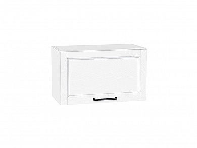 Шкаф верхний горизонтальный Сканди 358*600*320 White Silkwood / Белый