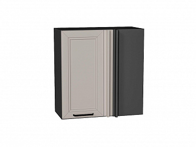 Шкаф верхний прямой угловой Нео 716*700*345 Clay Silk / Graphite