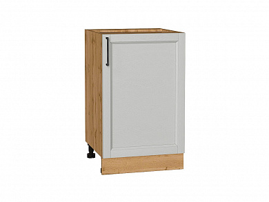 Шкаф нижний с 1-ой дверцей Сканди 816*500*480 Grey Silkwood / Дуб Вотан