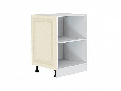 Фасад боковой Ницца для нижнего шкафа 716*573*16 Дуб крем