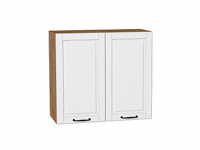 Шкаф верхний с 2-мя дверцами Дублин 716*800*318 Special White / Дуб Вотан