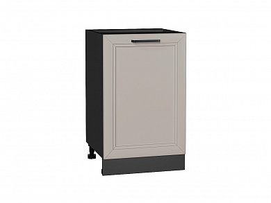 Шкаф нижний с 1-ой дверцей Нео 816*500*480 Clay Silk / Graphite