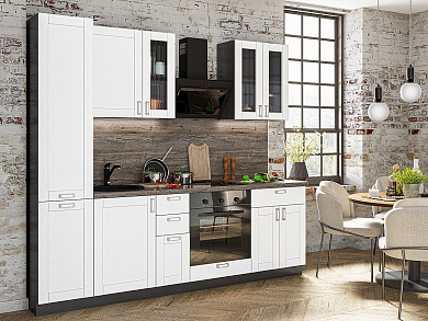 Лофт-02 2140*2400*600 White Silk