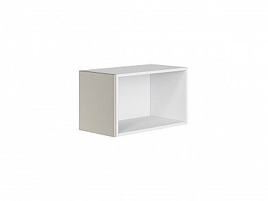 Фасад боковой Фьюжн для верхнего шкафа 358*317*18 Silky Light Grey