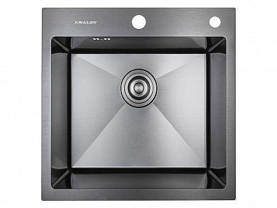 Мойка врезная 484820/0,8 1Ч 200*480*480 Графит