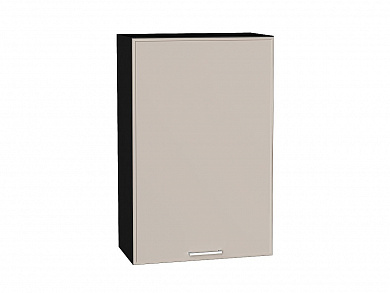 Шкаф верхний с 1-ой дверцей Квадро 920*600*321 Кашемир / Graphite