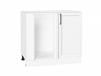 Шкаф нижний угловой Сканди 816*890*480 White Silkwood / Белый