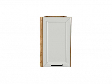 Шкаф верхний торцевой Нео 716*300*306 Grey Silk / Дуб Вотан