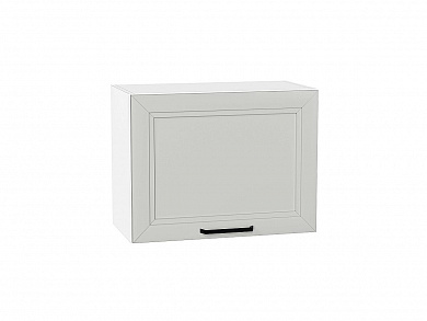 Шкаф верхний горизонтальный Нео 458*600*320 Grey Silk / Белый