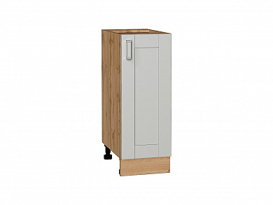 Шкаф нижний с 1-ой дверцей Лофт 816*300*480 Grey Silk / Дуб Вотан