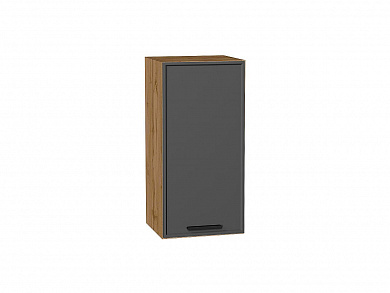 Шкаф верхний с 1-ой дверцей Фрейм 716*350*324 Stormy Silk / Дуб Вотан