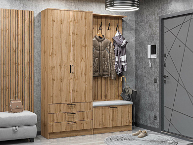 Стиль-03 2110*1600*380 Wotan Oak 2S