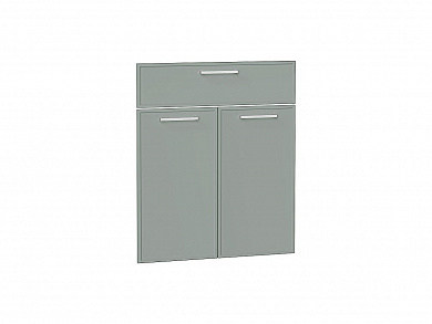 Комплект фасадов Квадро для каркаса Ф-41М Н601М/ШП601 708*596*19 Аквамарин