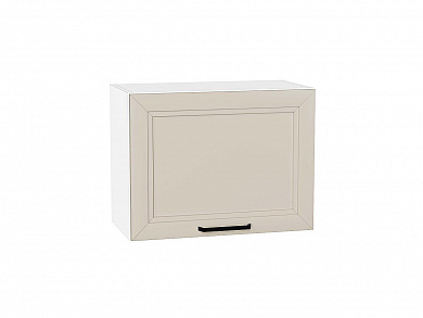 Шкаф верхний горизонтальный Нео 458*600*320 Cream Silk / Белый