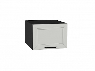 Шкаф верхний горизонтальный глубокий Нео 358*500*576 Grey Silk / Graphite