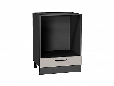 Шкаф нижний под духовку Нео 816*600*476 Clay Silk / Graphite