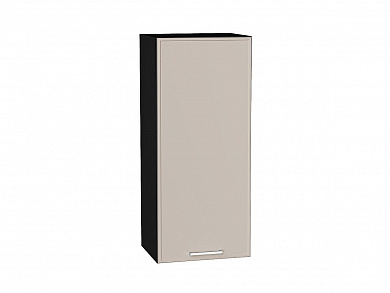 Шкаф верхний с 1-ой дверцей Квадро 920*400*321 Кашемир / Graphite