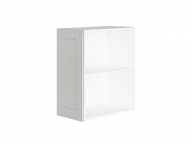 Фасад боковой Лофт для верхнего шкафа 716*315*18 Grey Silk