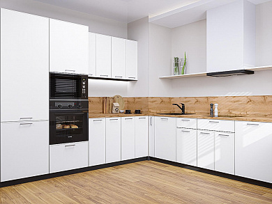 Квадро-02 2140*2400/2150*600 Белый